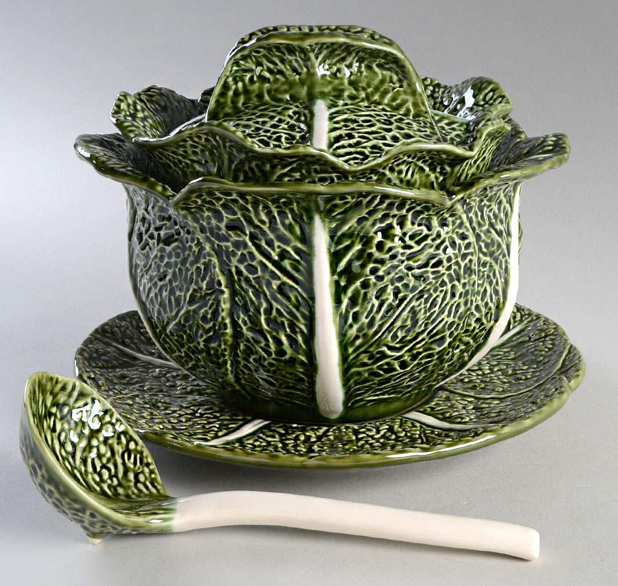 OLE12 Tureen & Lid w/Ladle & Underplate by Olfaire-1