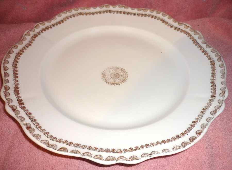 OSG251 14" Oval Serving Platter by Oscar & Edgar Gutherz-1