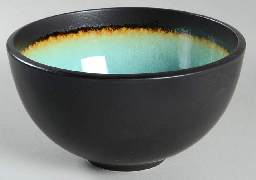 Metropolitan Blue Soup/Cereal Bowl by Over And Back-1