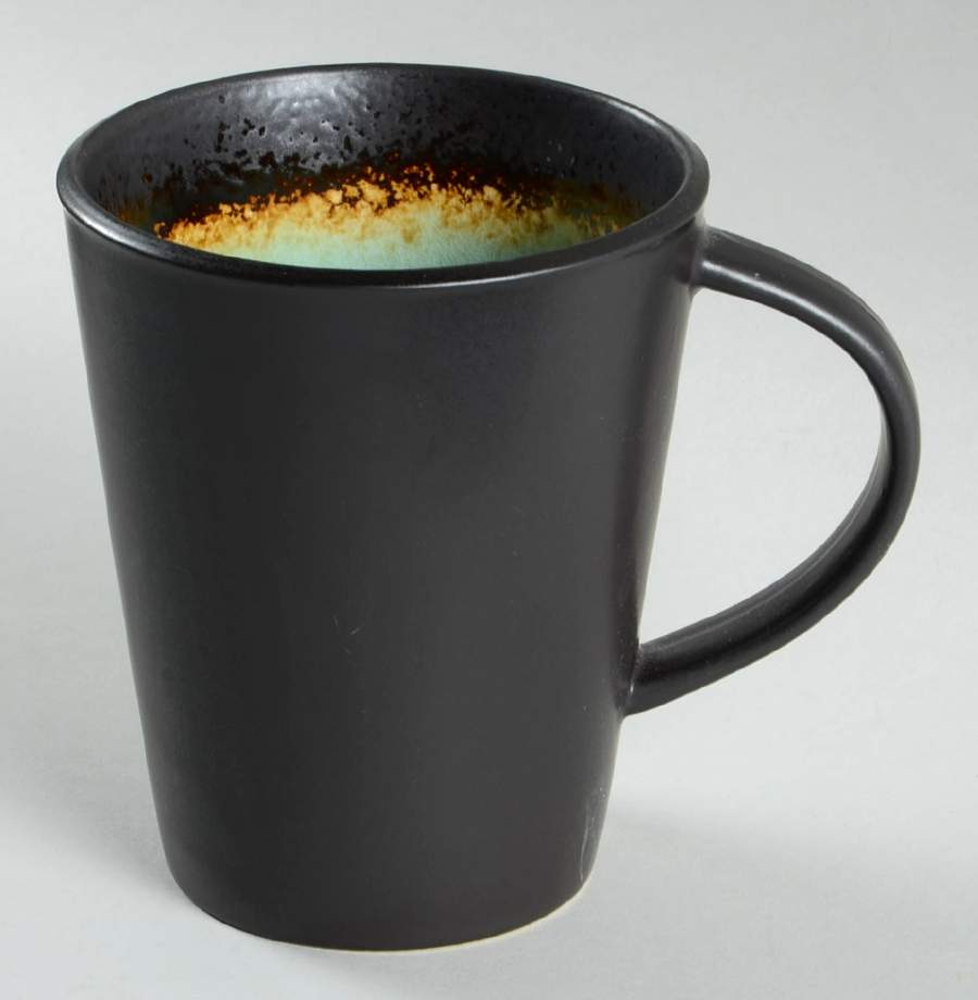 Metropolitan Blue Mug by Over And Back-1