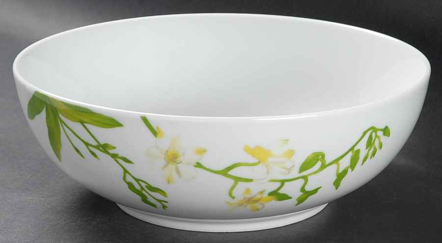 Morning Flora 8" Round Vegetable Bowl by Oneida-1