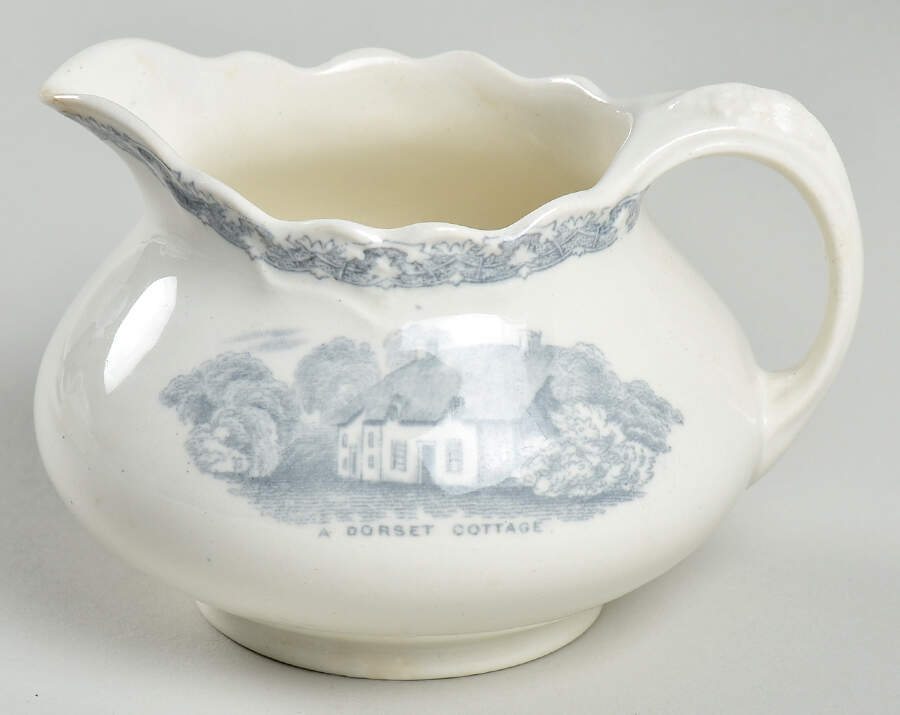 Country Side (Gray) Creamer by Old Hall-1