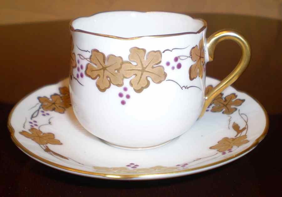 OKU11 Flat Demitasse Cup & Saucer Set by Okura-1
