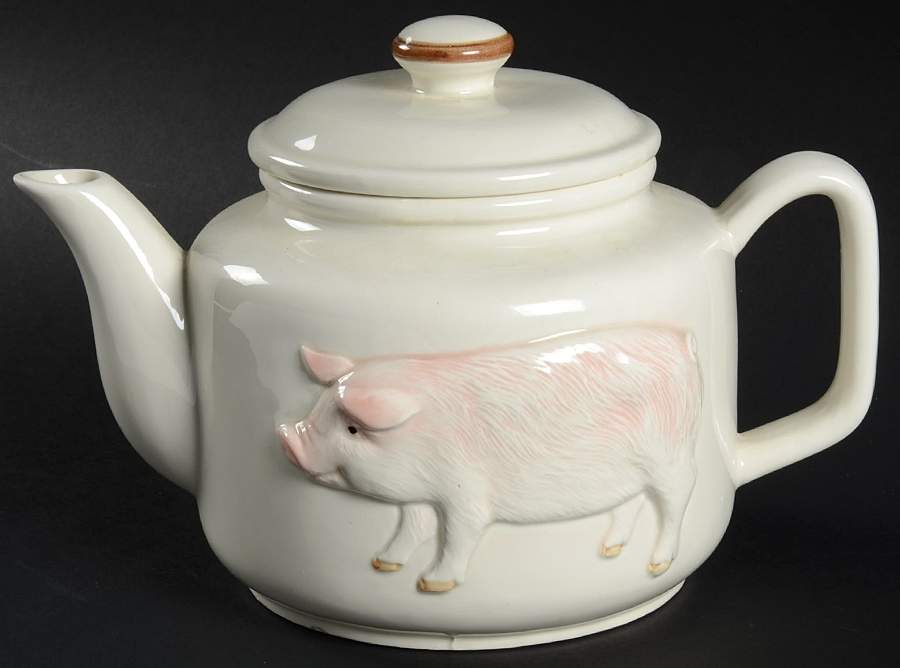 Pig Teapot & Lid by Otagiri-1