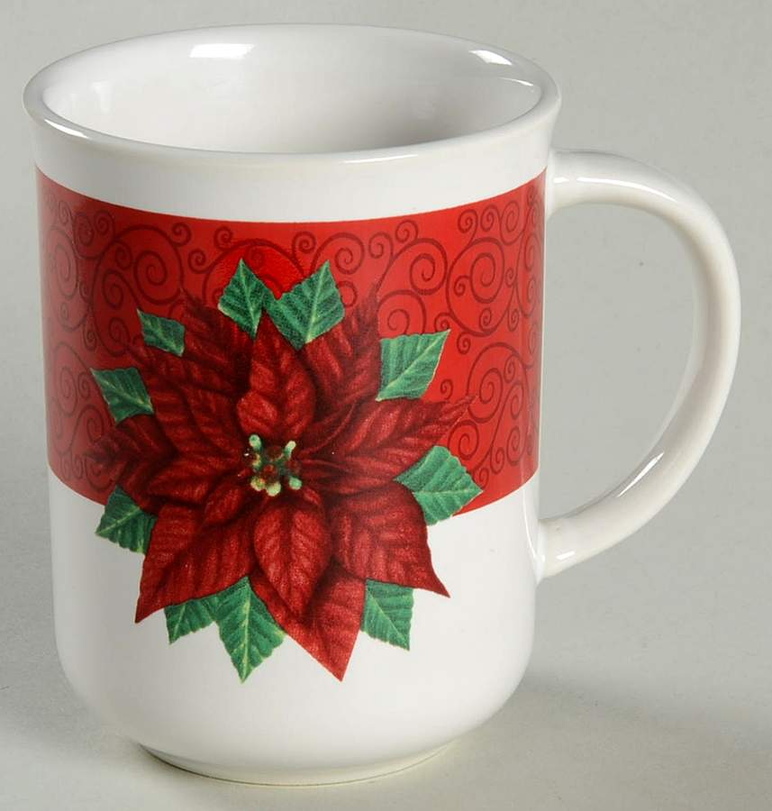 Poinsettia Mug by Oneida-1