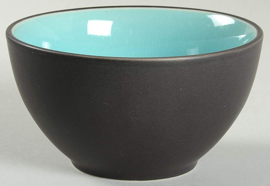 Oslo Blue Soup/Cereal Bowl by Over And Back-1