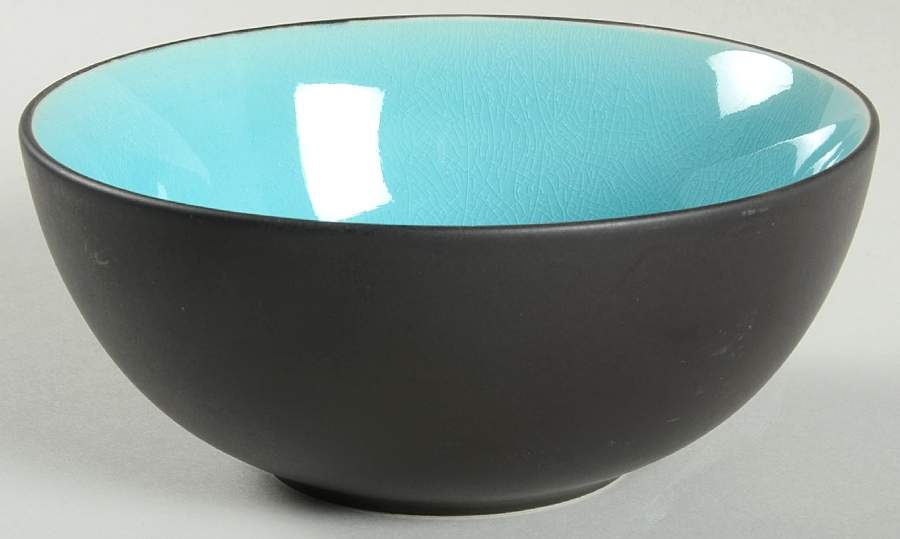 Oslo Blue Coupe Cereal Bowl by Over And Back-1