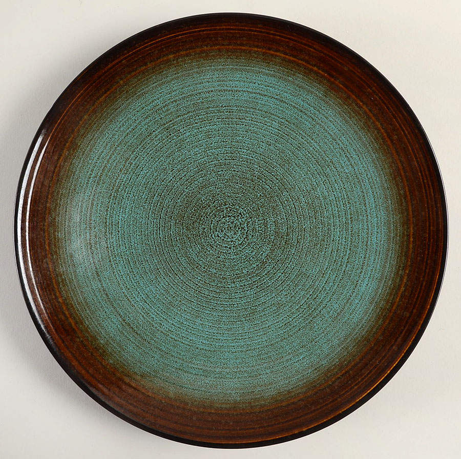 R.S.V.P. GREEN Salad Plate by Over And Back-1