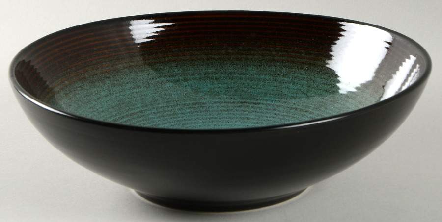 Santa Fe Green Coupe Soup Bowl by Over And Back-1
