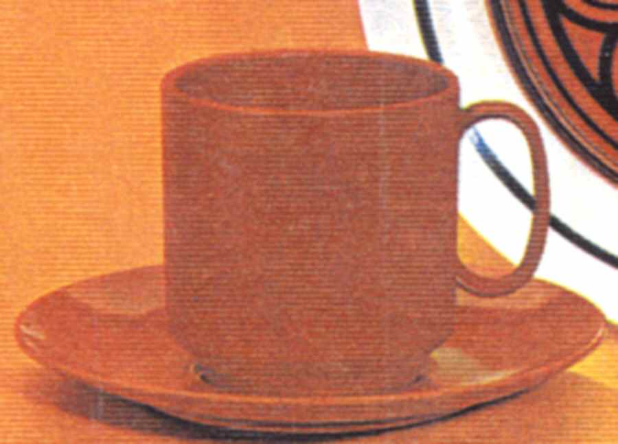 Contempra Footed Cup & Saucer Set by Oneida-1