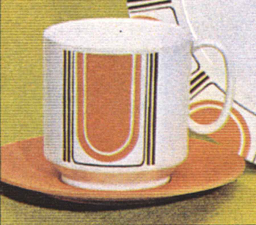 Bright Morning Footed Cup & Saucer Set by Oneida-1
