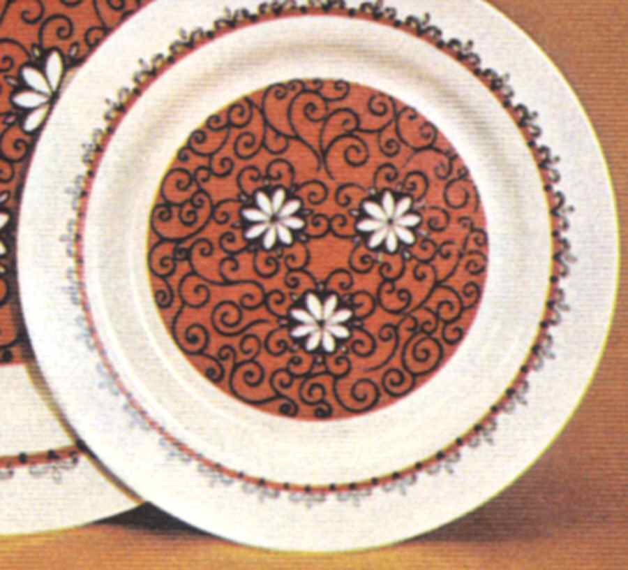 Dubonnet Salad Plate by Oneida-1