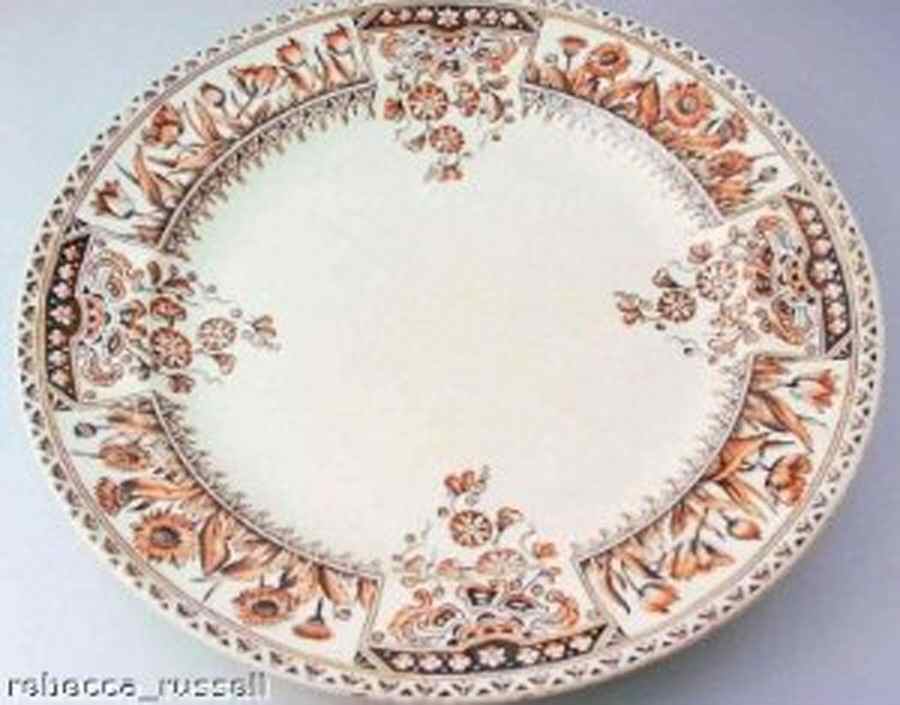 Keul Dinner Plate by Osborne (England)-1