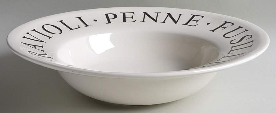 OVB21 13" Individual Pasta Bowl by Over And Back-1