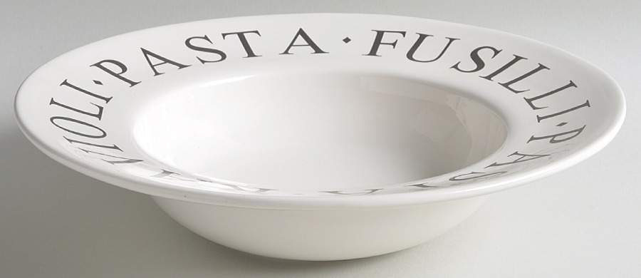 OVB21 11" Individual Pasta Bowl by Over And Back-1