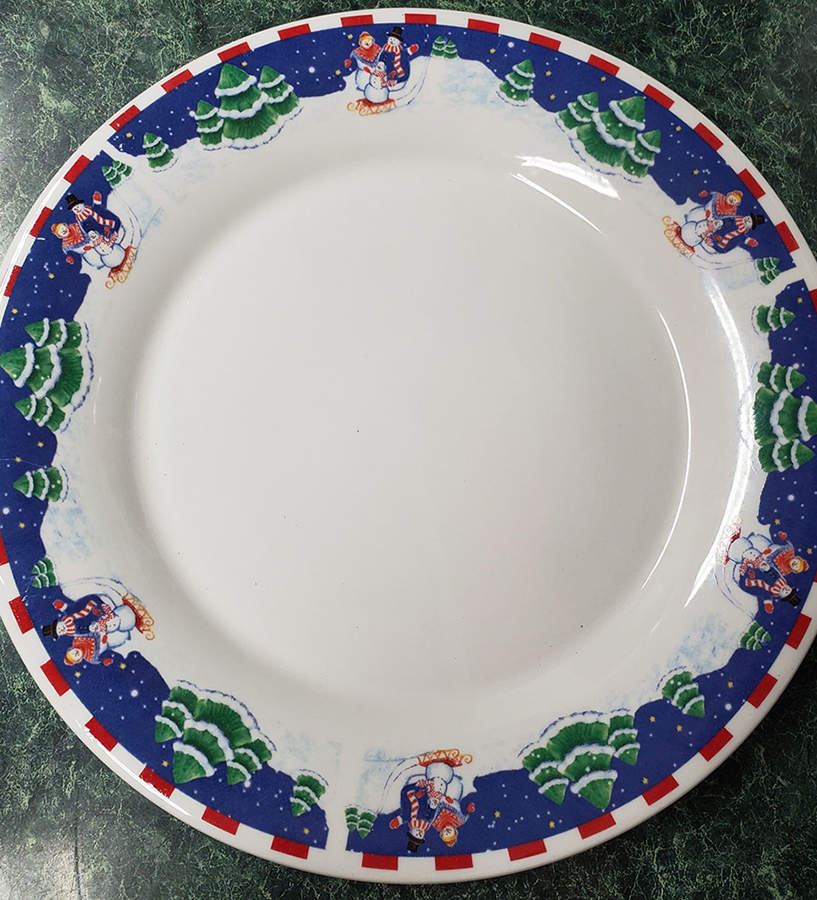 Sleigh Ride Dinner Plate by Oneida-1