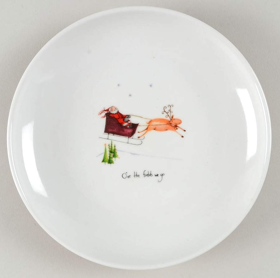 Little St. Nick Salad Plate by Oneida-1