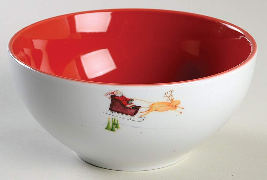 Little St. Nick Soup/Cereal Bowl by Oneida-1