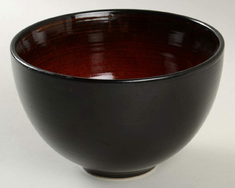 R S V P Red Soup/Cereal Bowl by Over And Back-1