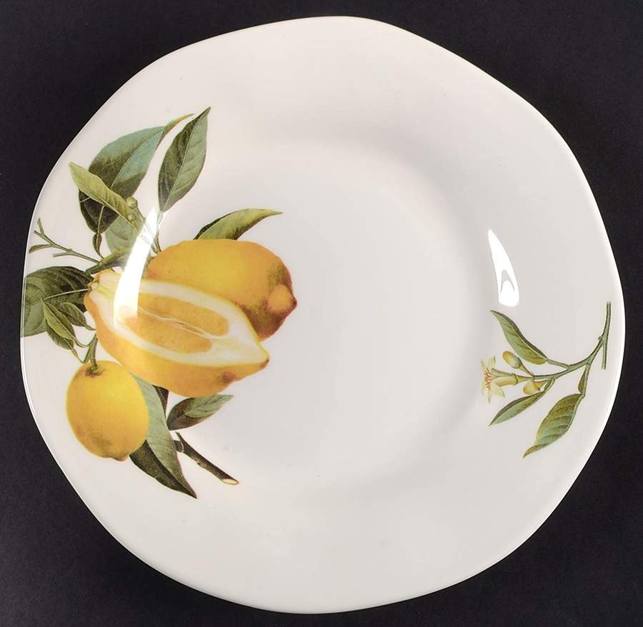 Lemons Dinner Plate by Opificio Etico-1