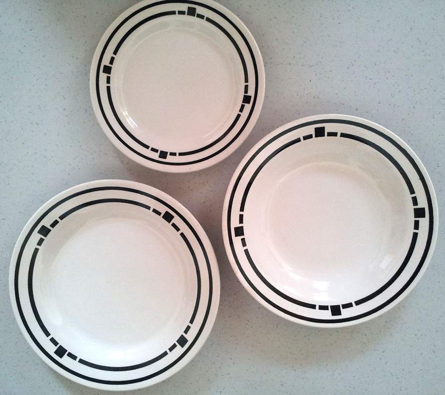 OXF36 Salad Plate by Oxford (Brazil)-1