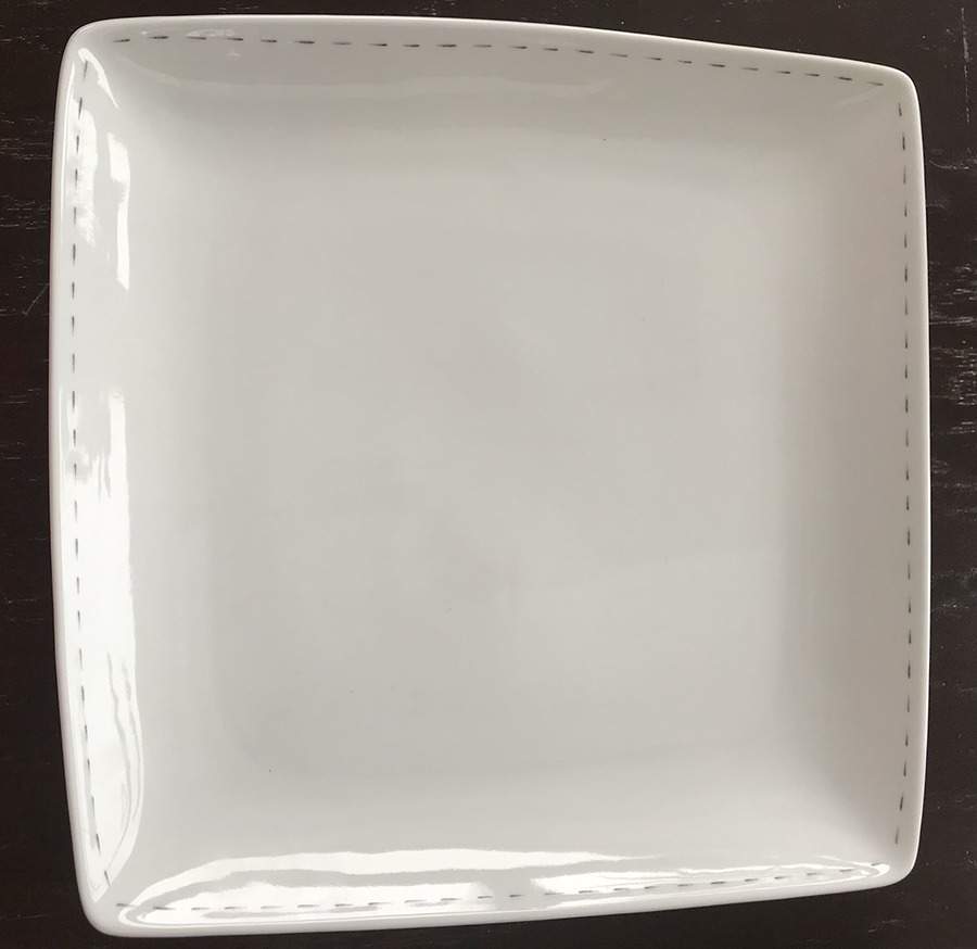 Stitch Salad Plate by Over And Back-1