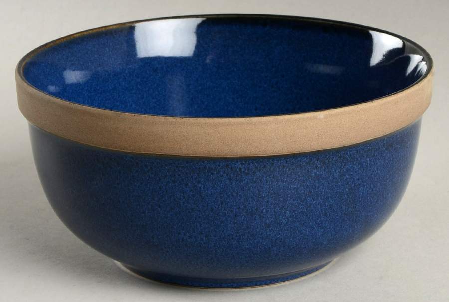 Northern Lights Blue Soup/Cereal Bowl by Over And Back-1