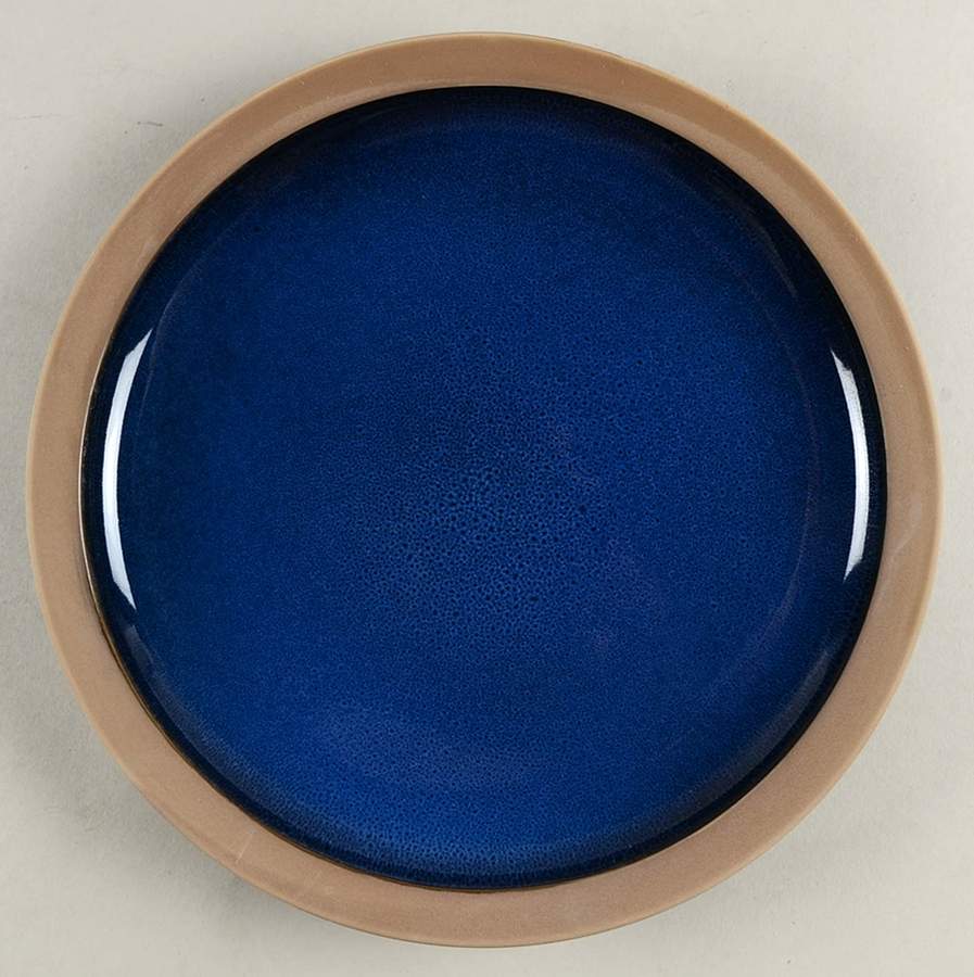 Northern Lights Blue Dinner Plate by Over And Back-1