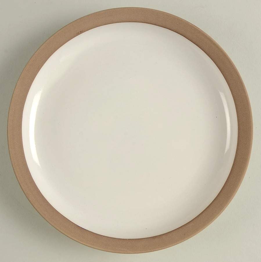 Northern Lights White Salad Plate by Over And Back-1