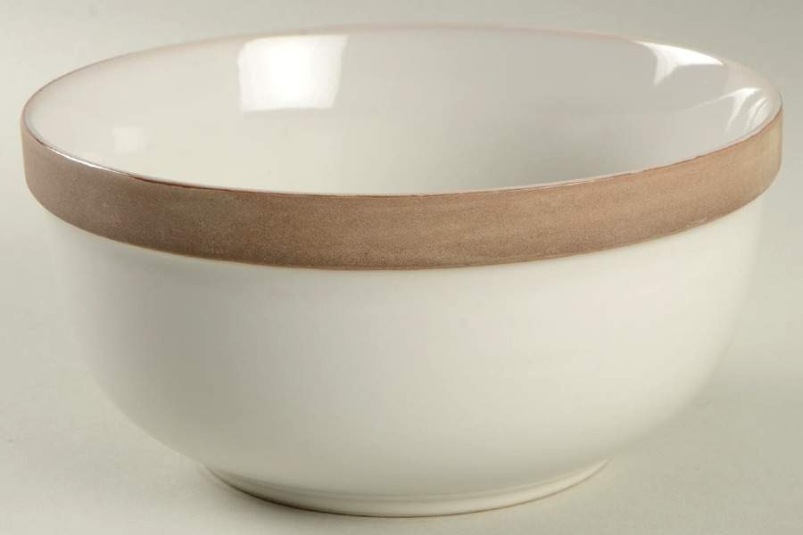 Northern Lights White Soup/Cereal Bowl by Over And Back-1