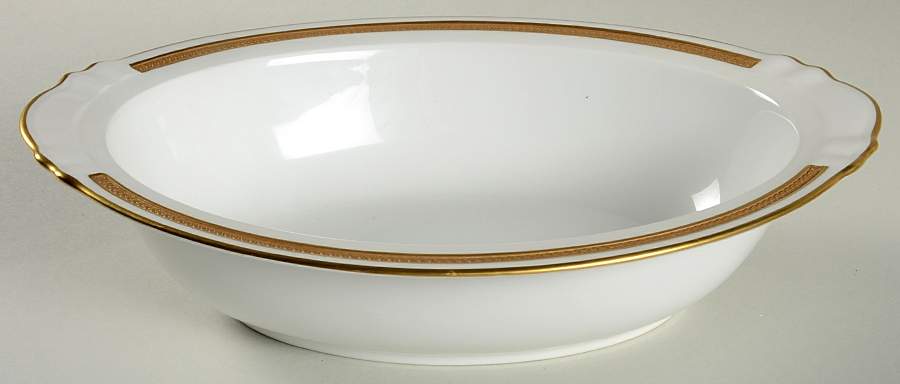 OKU18 10" Oval Vegetable Bowl by Okura-1