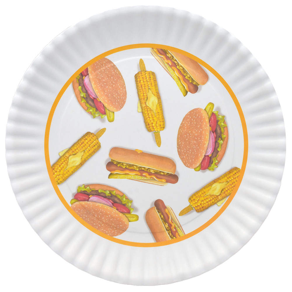 Melamine Dinnerware 16" Round Platter by One Hundred 80 Degrees-1