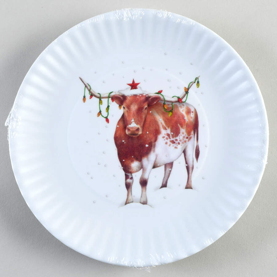 Melamine Dinnerware Luncheon Plate - Set of 4 Motifs by One Hundred 80 Degrees-1