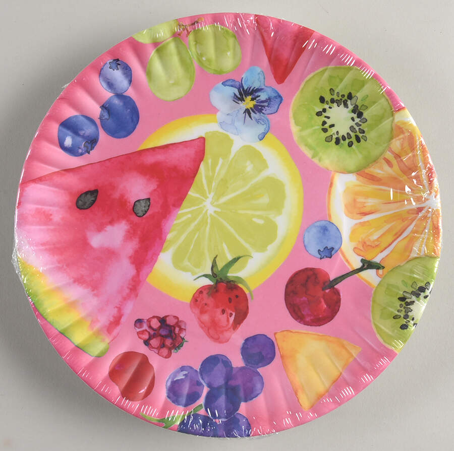 Melamine Dinnerware Luncheon Plate - Set of 4 Motifs by One Hundred 80 Degrees-1