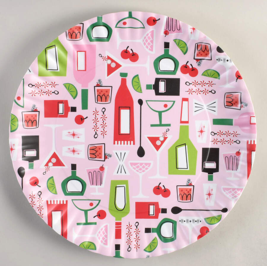 Melamine Dinnerware 16" Round Platter by One Hundred 80 Degrees-1