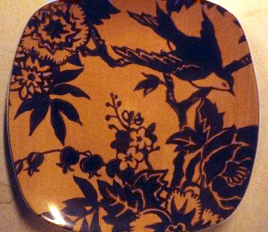 Bird Song Salad/Dessert Plate by Oneida-1
