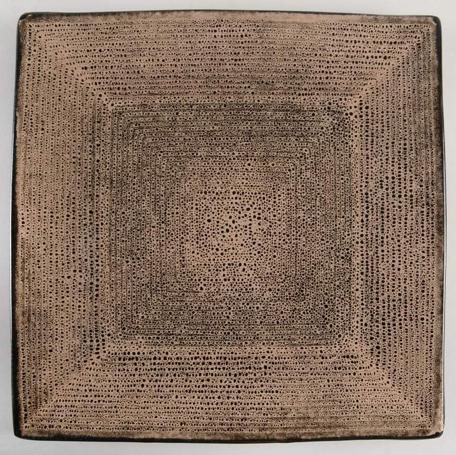 Tremiti Beige Square Dinner Plate by Oneida-1