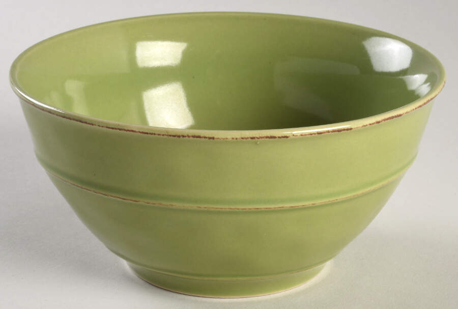 Lake Como (Jade Green) Coupe Cereal Bowl by Over And Back-1