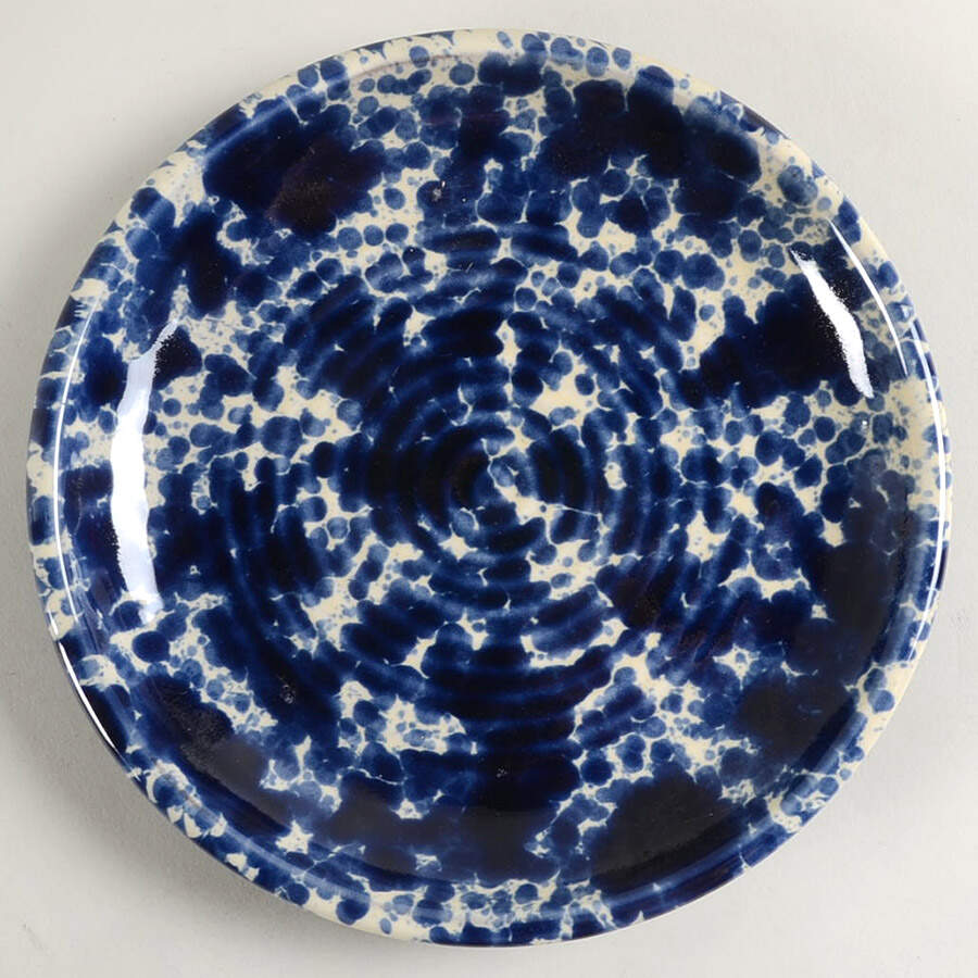 Blue Moon Salad Plate by Over And Back-1
