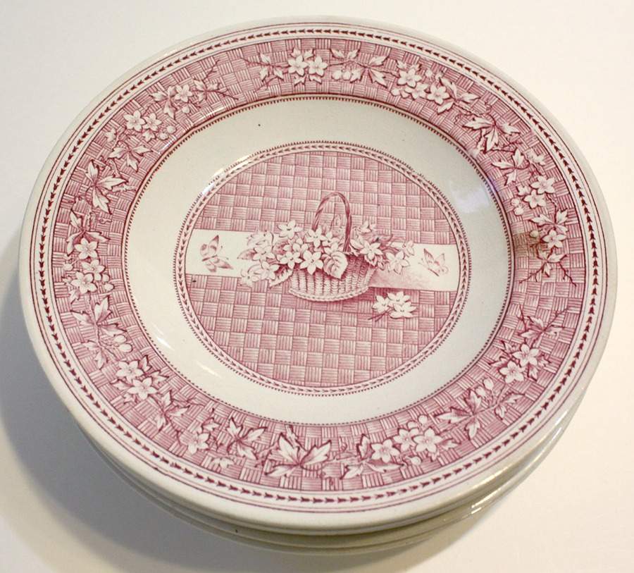 Basket Dinner Plate by Old Hall-1