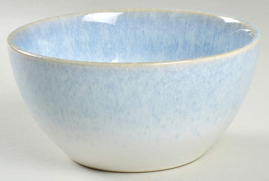 Alabaster Blue Soup/Cereal Bowl by Over And Back-1