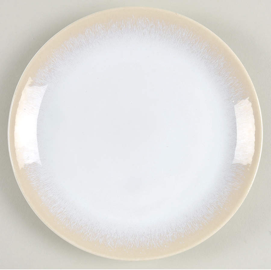 Alabaster Beige Salad Plate by Over And Back-1