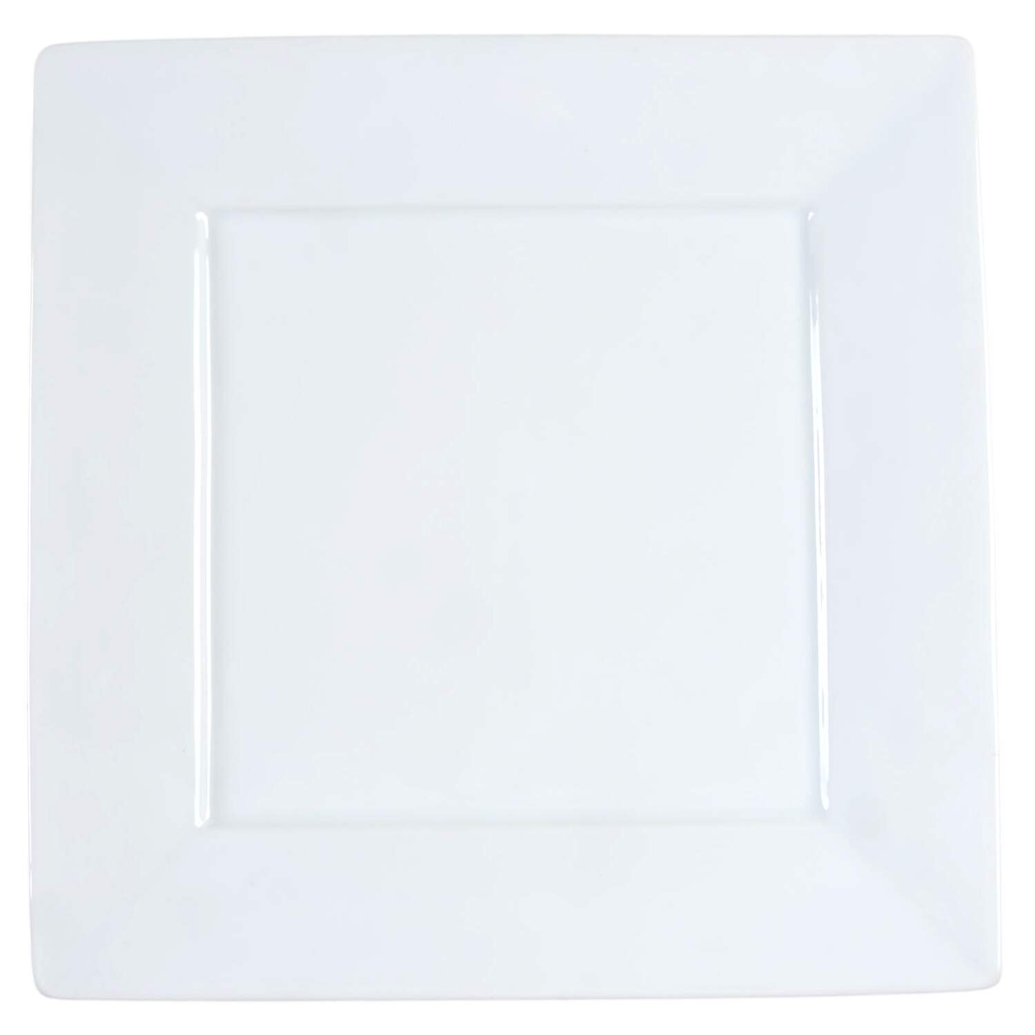 Simply White Square Dinner Plate by Our Table-1