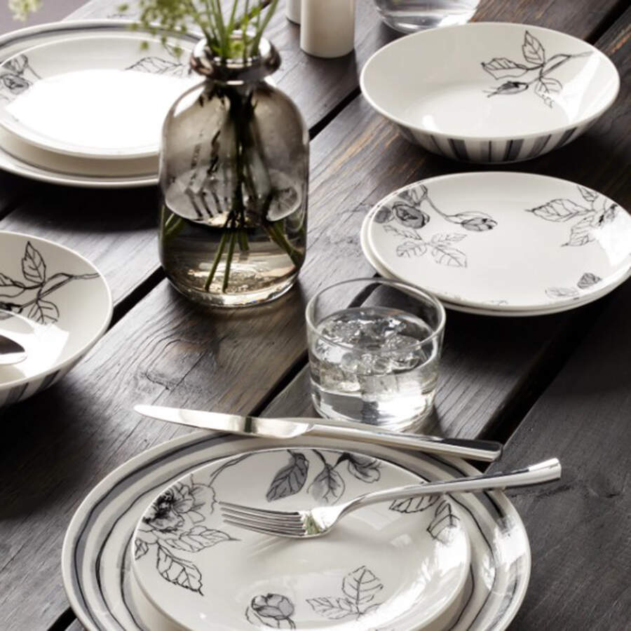 Sketchbook Dinner Plate by Oneida-1