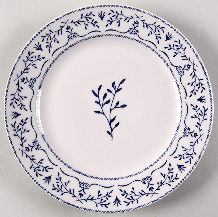 OXF47 Salad Plate by Oxford (Brazil)-1