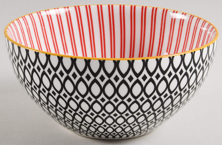 Geometry 6" All Purpose Bowl by Over And Back-1