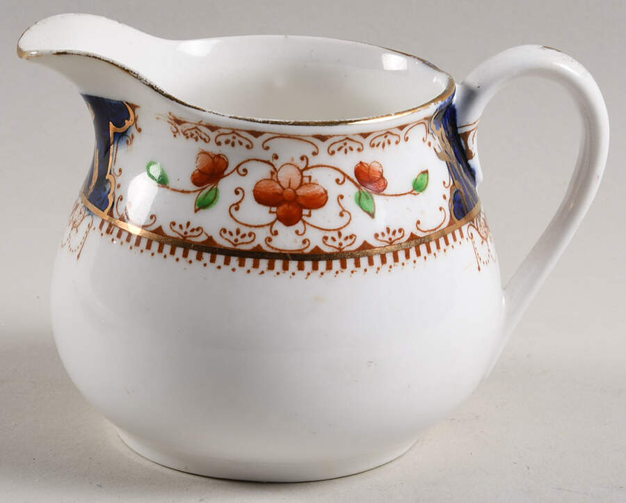 Glendale Blue Creamer by Osborne (England)-1