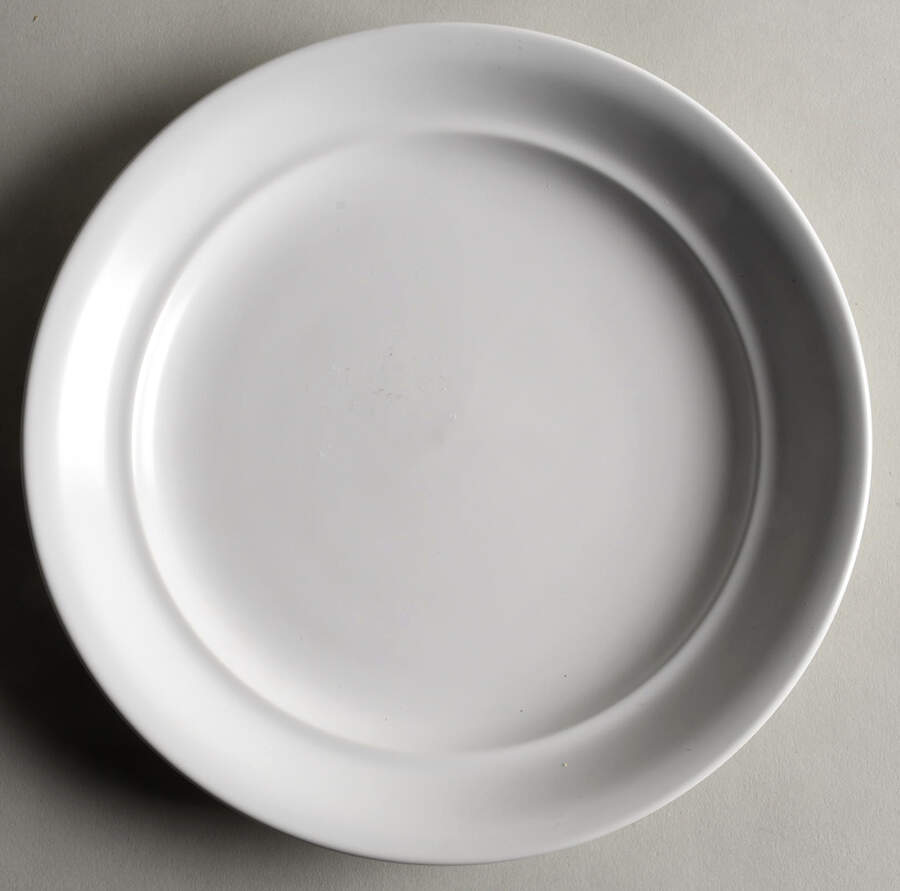 Rimmed Salad Plate by Over And Back-1