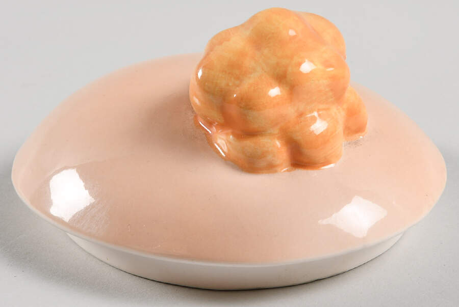 Gibson Greeting Cards Cookie Jars Lid for Figural Cookie Jar by Otagiri-1