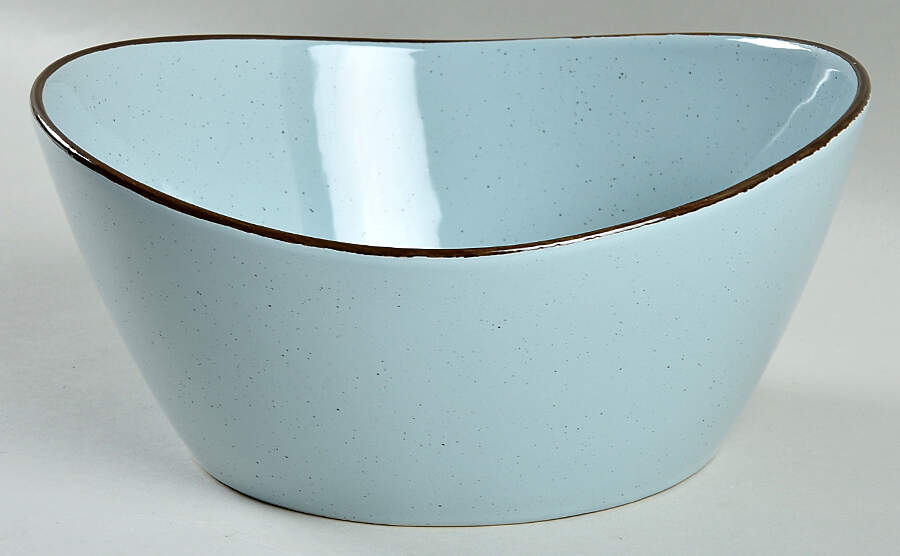 Options 7" Oval Serving Bowl by Over And Back-1